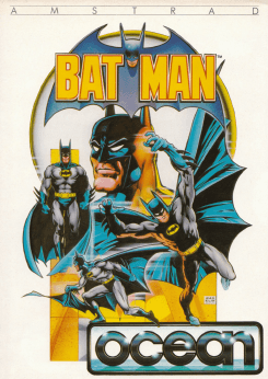 Batman box art for Amstrad CPC